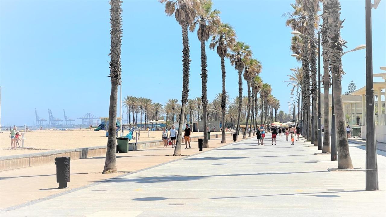 Beach Valencia Luxury B40-7 Apartament On Beach Exterior photo